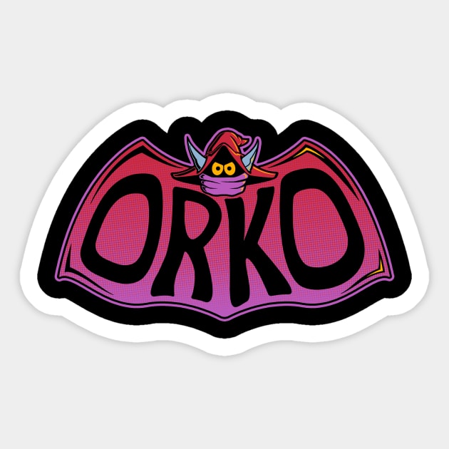 Vintage Orkoman Sticker by PlatinumBastard